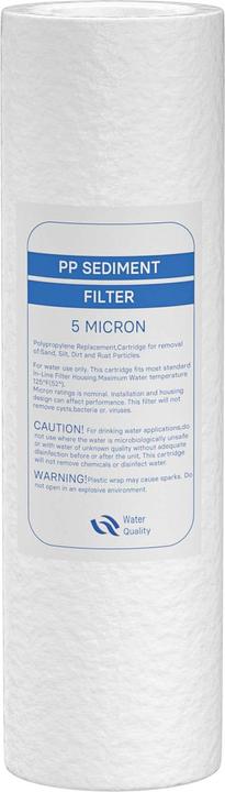 Immagine prodotto Naturewater 10Inch 254mm 5µ Filtro a sedimenti PP Depuratore d'acqua