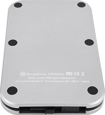 Immagine prodotto Silverstone Mammut Series MMS02 - Contenitore di stoccaggio - 2,5" (6,4 cm) (2.5")