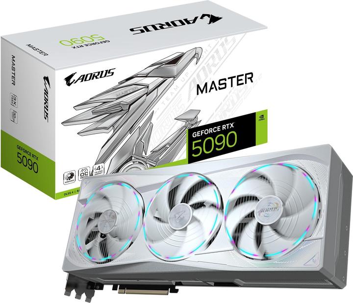 Produktbild Gigabyte AORUS GeForce RTX 5090 MASTER ICE (32 GB)