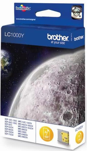 Actual product image Brother Lc-1000y (Y)