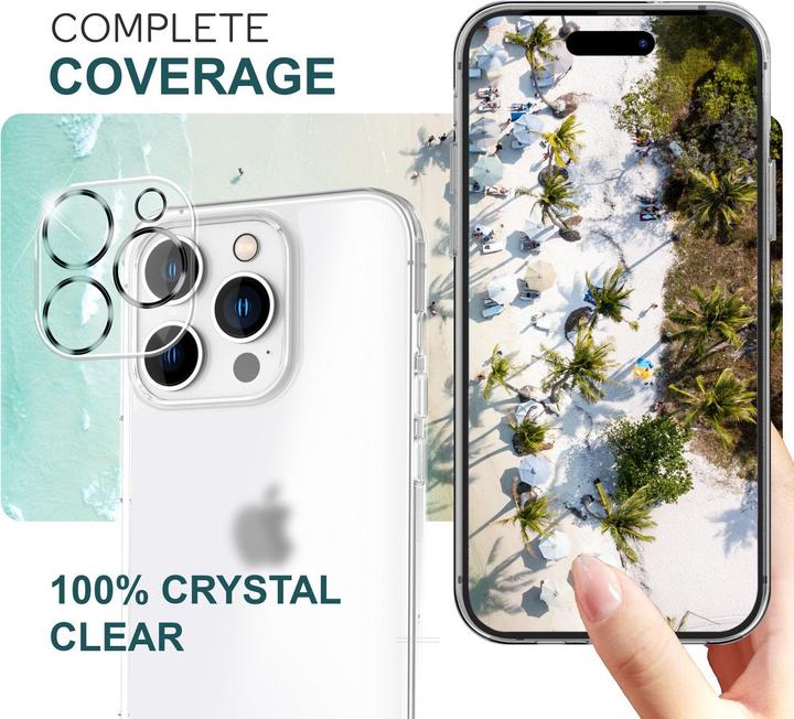 Produktbild Nalia 2x Kamera Schutzglas (2 Stück, Apple iPhone 16 Pro)