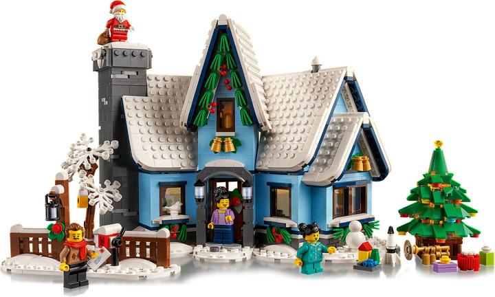 Actual product image LEGO Visit of Santa Claus (10293, LEGO Creator Expert, LEGO Rare Sets)