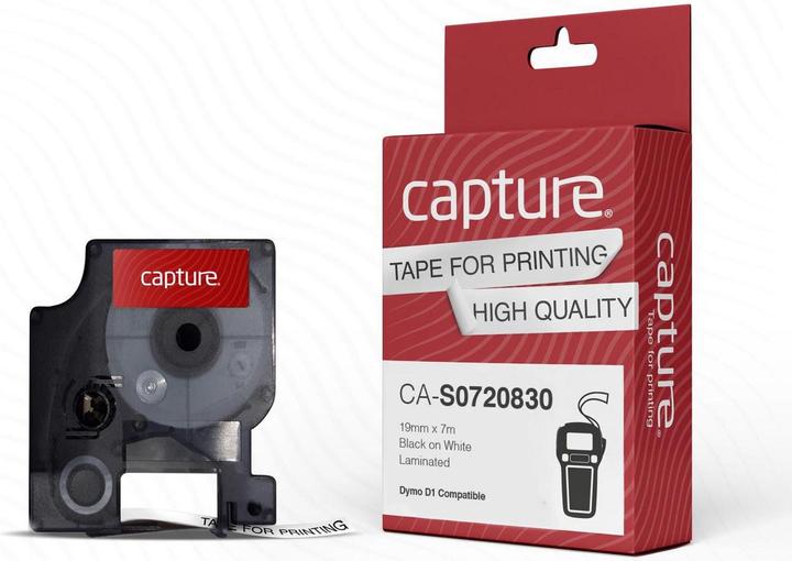 Image du produit Capture Basic Labels - Noir sur blanc