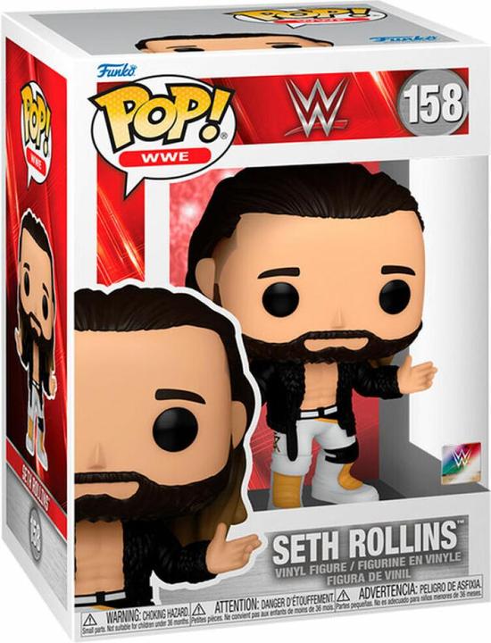 Immagine prodotto Funko WWE POP! figura in vinile Seth Rollins con cappotto 9 cm