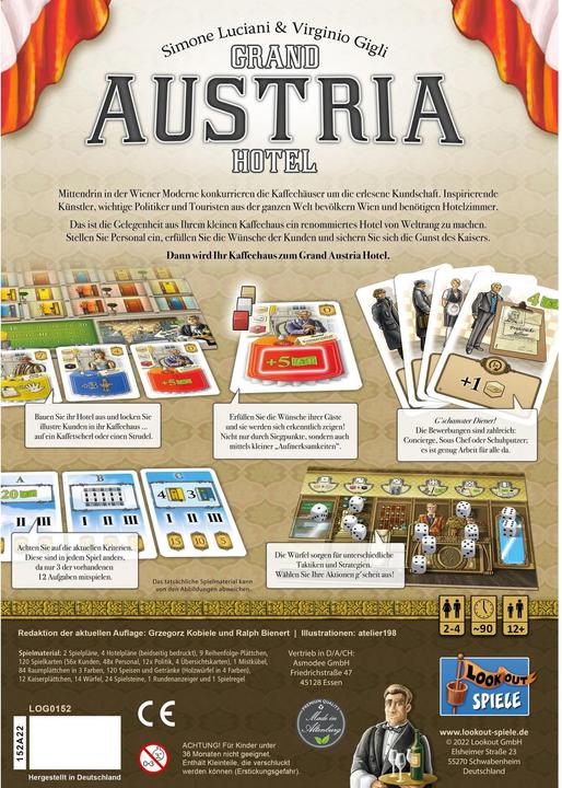 Actual product image Lookout Grand Austria Hotel (German)
