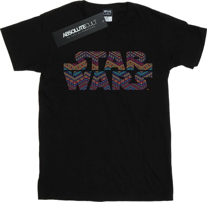 Star Wars Colour Aztec Logo TShirt (XXL)