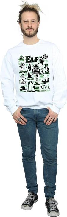 Produktbild Elf Infographic Poster Sweatshirt (L)