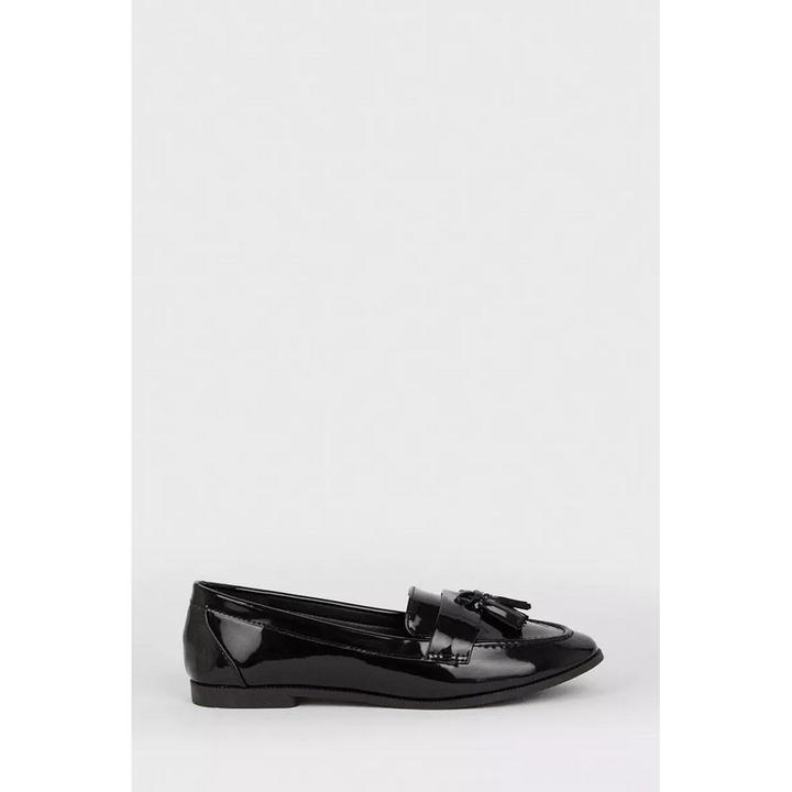 Actual product image Dorothy Perkins Womens/Ladies Lennie Tassel Wide Loafers (38)