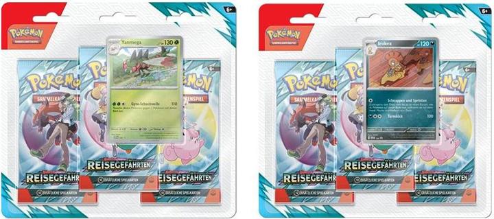 Immagine prodotto Pokémon Amigo PKM KP09 3-Pack Blister IT (Tedesco, Pacchetto Booster)