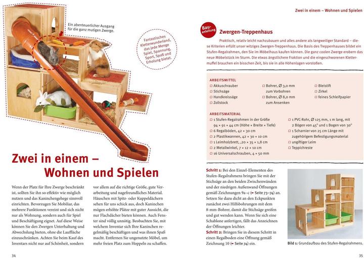 Immagine prodotto Spiel- & Wohnideen Zwergkaninchen (Tedesco, Esther Schmidt, 2011)