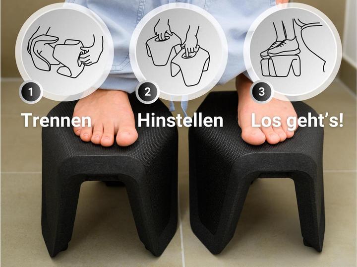 Produktbild Stuul Charcoal Toilettenhocker