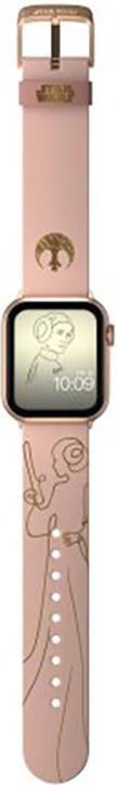 Actual product image Moby Fox Star Wars bracelet pour smartwatch Leia Organa Rose Gold (Silicone)