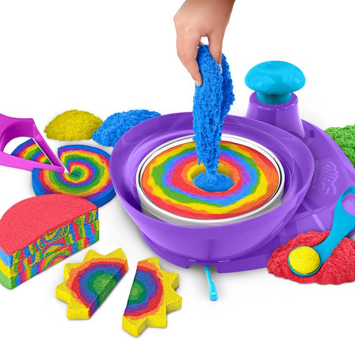 Actual product image Spin Master Kinetic Sand Swirl n' Surprise