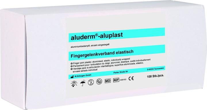 Produktbild Söhngen aluderm aluplast Fingergelenkpflaster elastisch 4x7.2cm, einzeln, 100 Stk. (1 x)