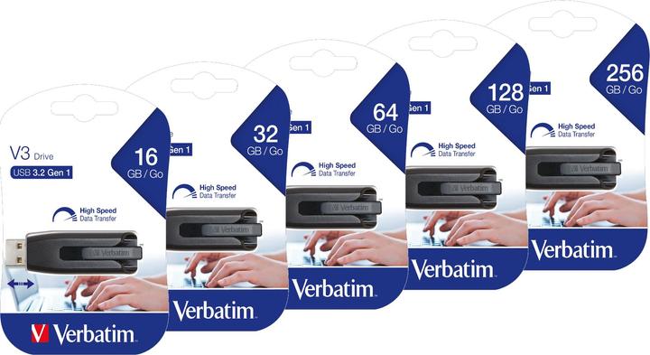 Actual product image Verbatim Store n Go V3 (16 GB, USB-A, USB 3.0)