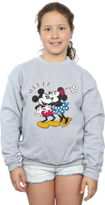 Immagine prodotto Disney Mickey Mouse Mickey And Minnie Kiss Felpa Ragazze (152, 158)