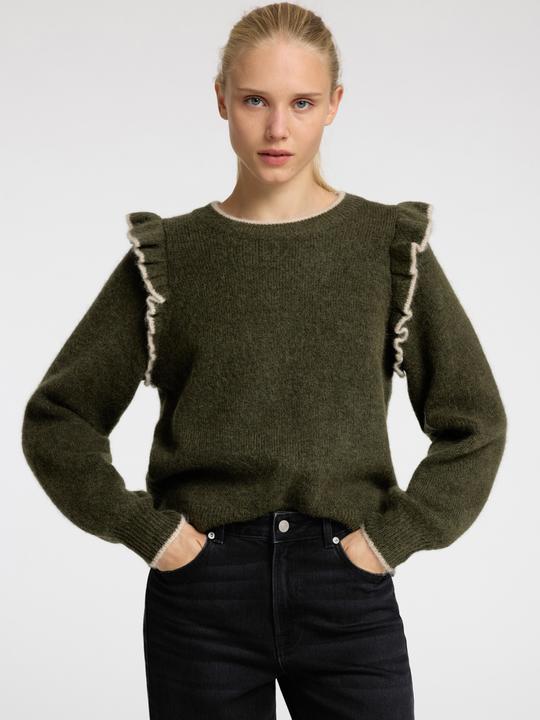 Image du produit Selected Femme Pull à volants (L)