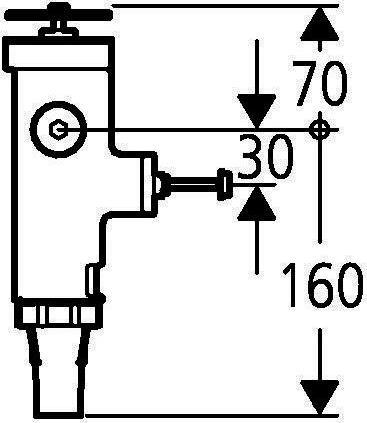 Produktbild Grohe WC-Druckspüler 3/4" f ND o Vorabsperrung