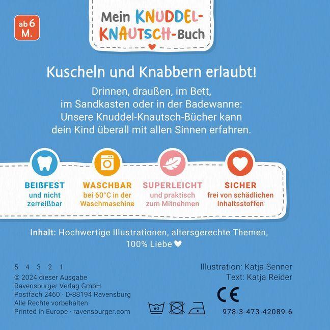 Energy Label Ravensburger My hug and scrunch book: when small children are tired robust, washable and light as a feather. (German)