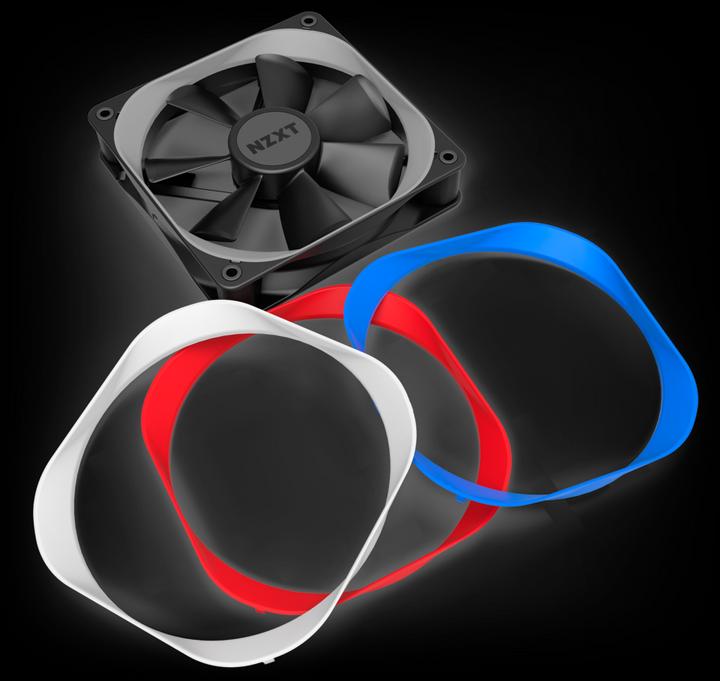 Produktbild NZXT Gehäuselüfter Trim 140 rot