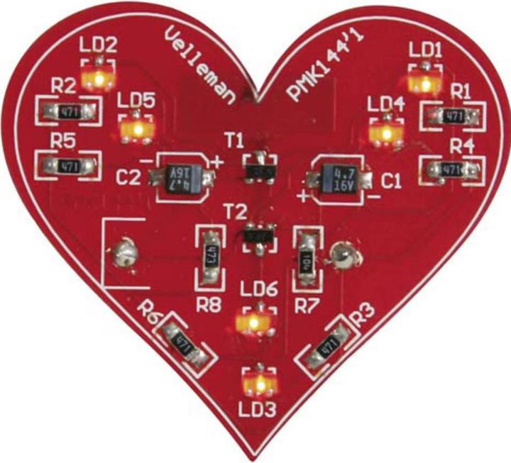 Image du produit Whadda Coeur clignotant CMS