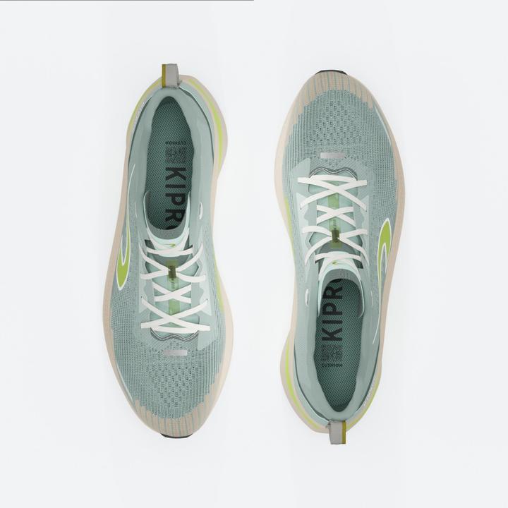 Actual product image Kiprun Laufschuhe Damen - Cushion 500 grün (37)
