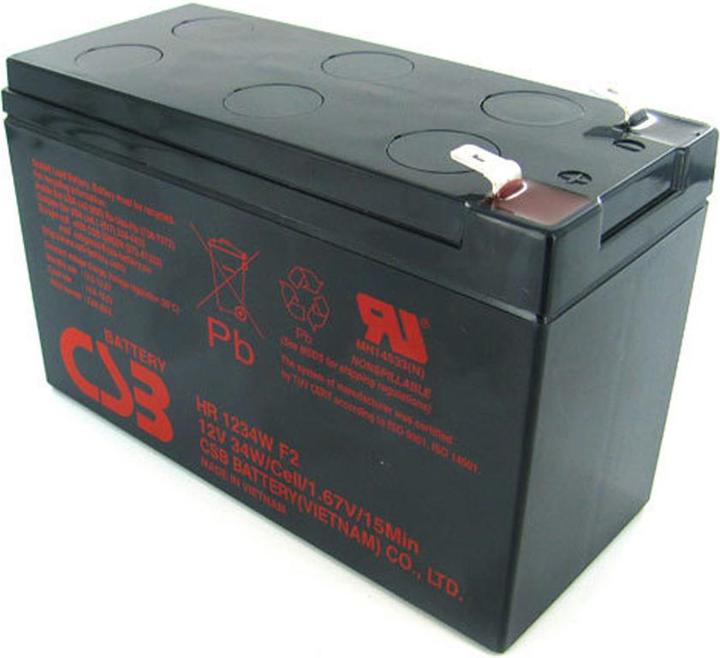 Actual product image CSB Battery LeadBattery HR 1234W (12 V, 8400 mAh)