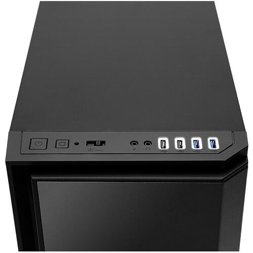 Image du produit Antec Tour Midi silencieuse P101 (mATX, Mini-ITX, ATX)