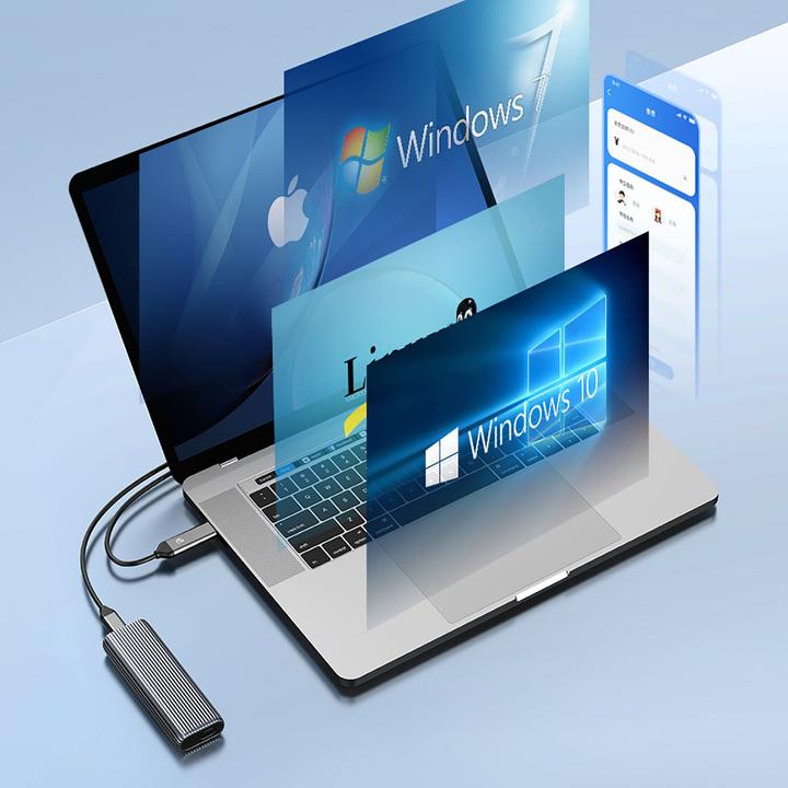 Produktbild Orico Other Computer Accessory AM2C3-G2 M.2 NVME USB-C 3.2 Disk Drive - Gray (M.2 2230)