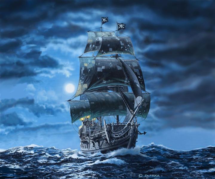 Actual product image Revell Black Pearl