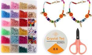 Actual product image Crystal Tec Luxury Glass Beads Set