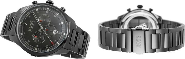 Actual product image Hugo Boss Pioneer (Analogue wristwatch, Chronograph, 44 mm)