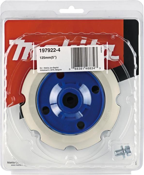 Produktbild Makita Ø 125mm Schleifteller für Exzenterpolierer PO5000C/ DPO500Z