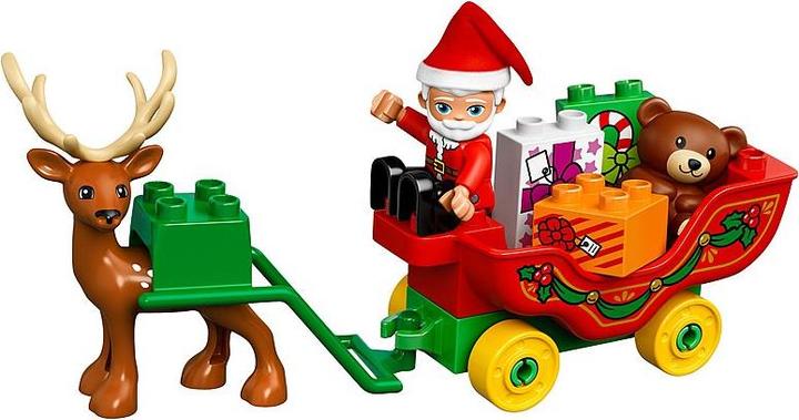 Produktbild LEGO Winterspass mit dem Weihnachtsmann (10837)