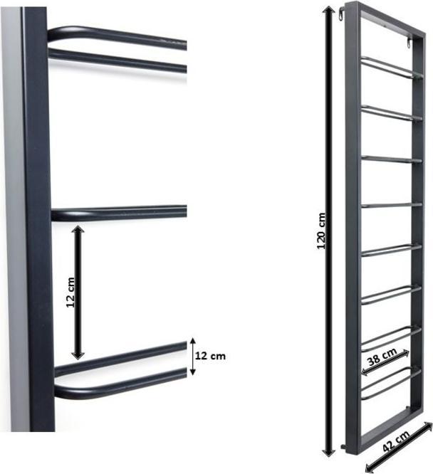 Actual product image Kare Design Wall Wine Shelf Bistro 120cm (42 x 6 x 120 cm)