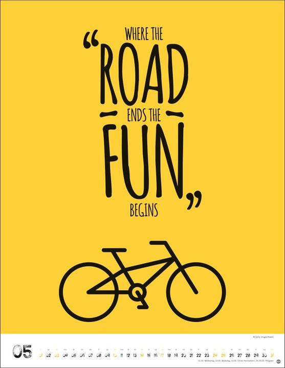 Produktbild Bike Art Posterkalender 2026 (34 x 44 cm, Harter Einband, Deutsch)