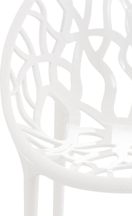Produktbild CLP Stapelstuhl CRYSTAL, weiss glanz