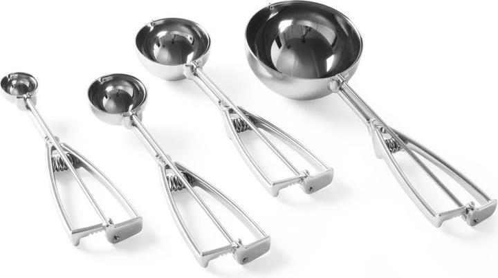 Image du produit Hendi Portionneuse à glace 1/4 en acier inoxydable Pied (Boules de glace)