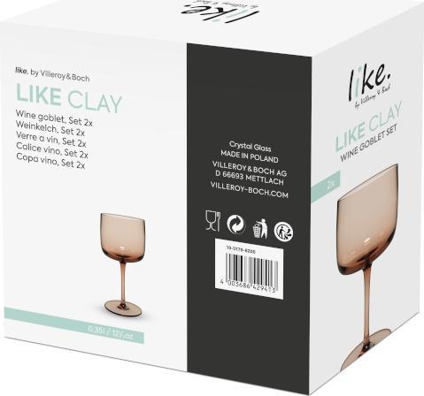 Actual product image Like. by Villeroy & Boch Like (20 cl, 2 Glasses, Red wine glasses)