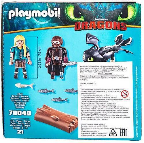 Produktbild Playmobil Hicks und Astrid (70040, Playmobil Dragons)