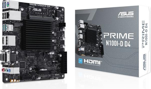 Image du produit ASUS Prime N100I-D D4-CSM (NA (CPU intégré), Mini-ITX)