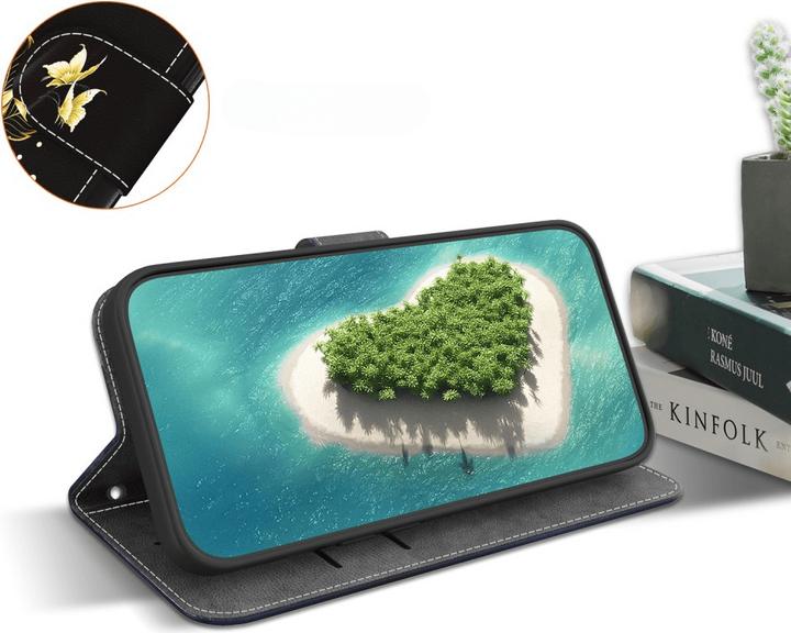 Immagine prodotto Cover-Discount Galaxy S25 - Tasche Hülle mit Blüten Motiv (Samsung Galaxy S25)