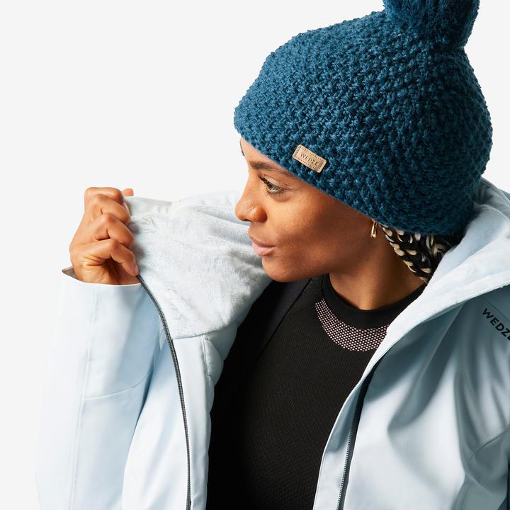 Produktbild Wedze Skijacke Damen warm und wasserdicht - 500 Sport eisblau (S)