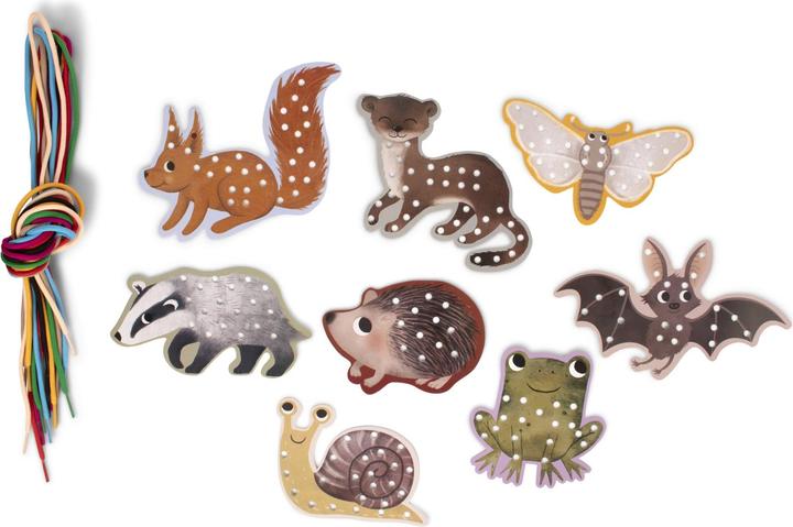 Actual product image Filibabba Sticken lernen - Stickset für Kinder - Waldfreunde