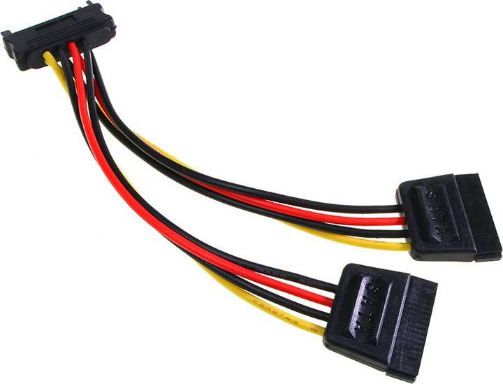 Actual product image InLine SATA Power Y cable