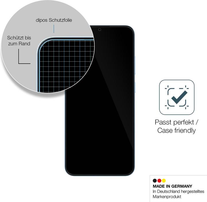 Actual product image Dipos Anti-Shock Screen Protector Clear (1 Piece, Blackview S6)