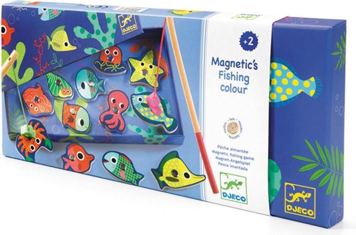 Actual product image Djeco Magnet game Fishing Colour (Multilingual)