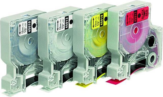 Actual product image Dymo S0720530 (1.20 cm, Black, White)