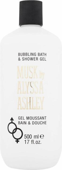 Produktbild Alyssa Ashley Musk Bubbling Bath & Shower Gel (500 ml)