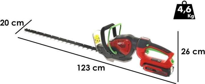 Image du produit Henx H36XZA24-G Taille-haie sans fil 40 V 61 cm Brushless Solo ( 7063702 ) - sans batterie, sans chargeur (Taille-haies sans fil)
